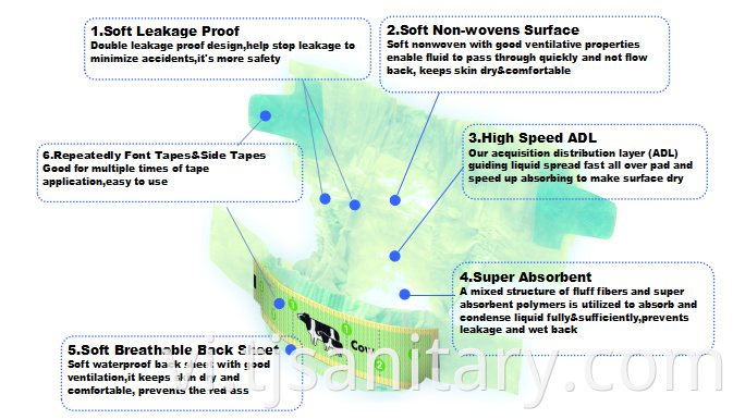 non woven adult diaper